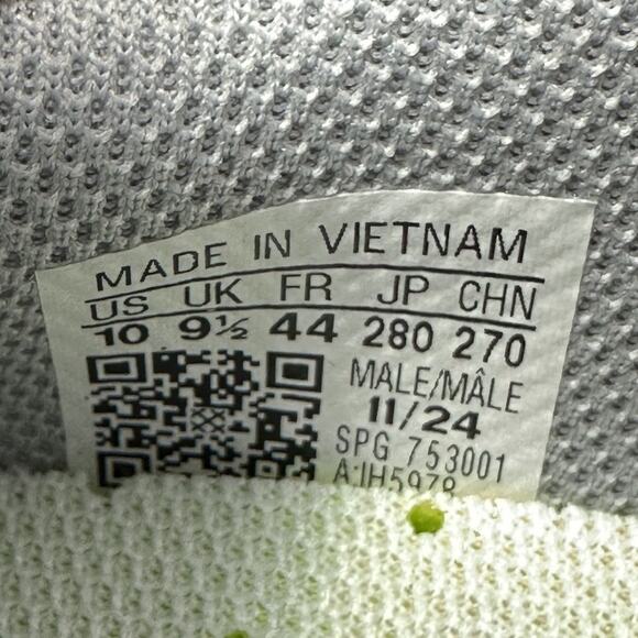 Adidas Adizero Electric+ 2 Football Cleats Mens Size 10 Silver Metallic IH5978 - Picture 8 of 9